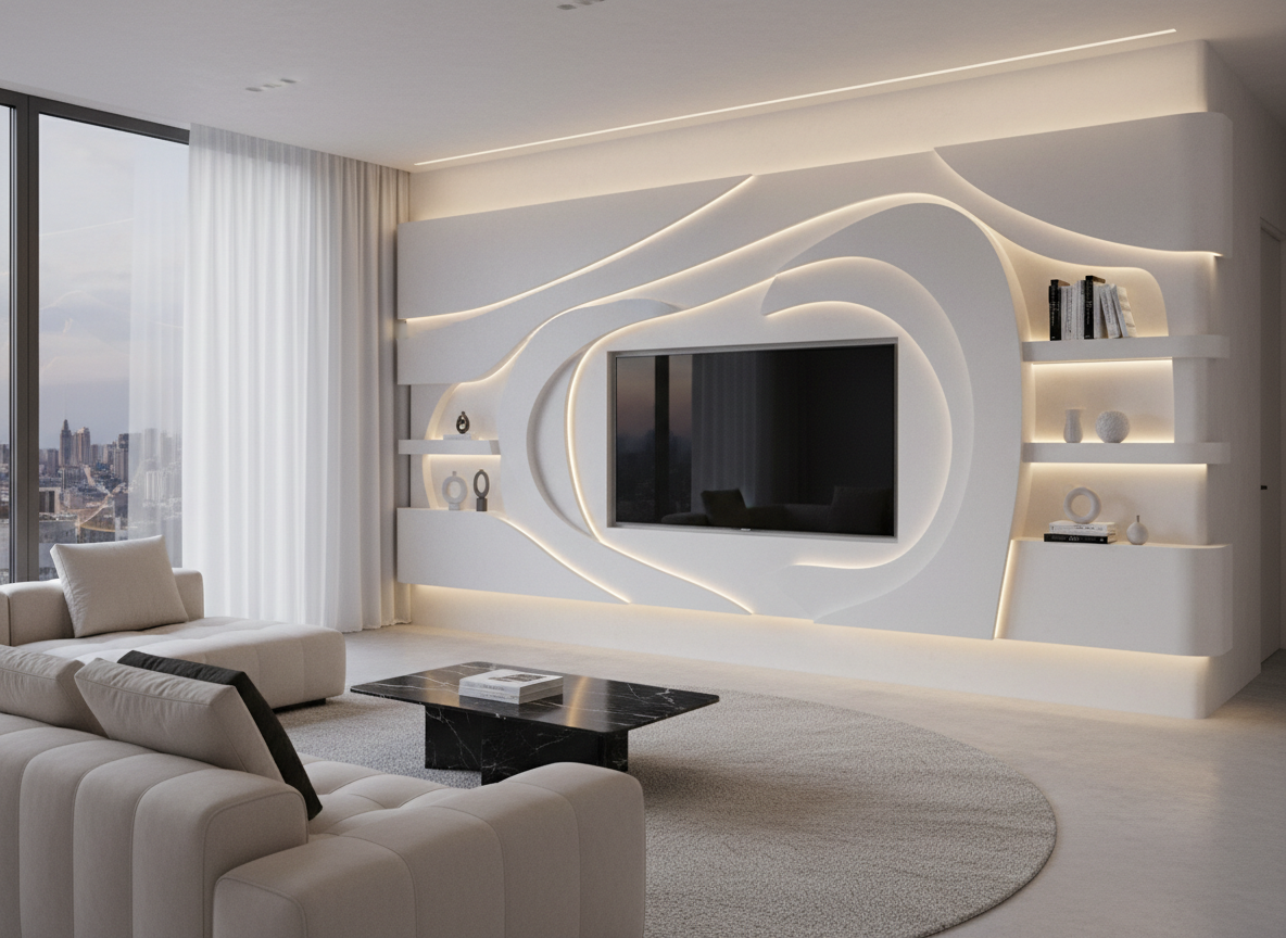 TV Wall Design